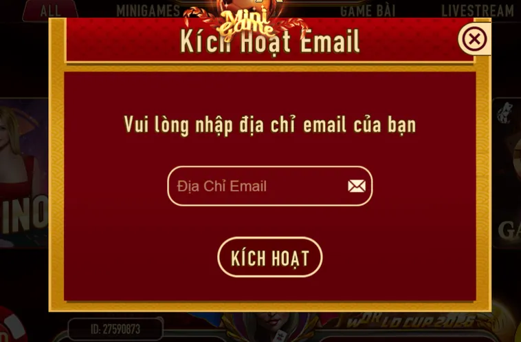 Bảo vệ tài khoản đa tầng bảo vệ an toàn người chơi tuyệt đối.